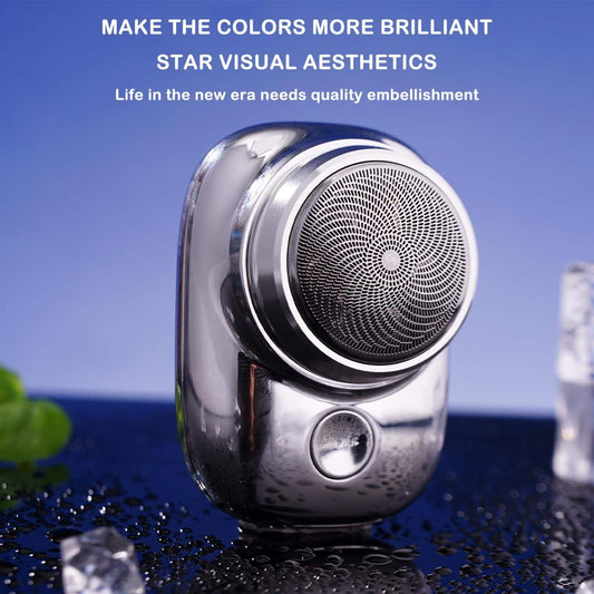 Mini Shave Portable Shaver Wet and Dry Men Is USB Rechargeable Shaver